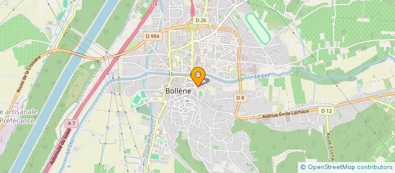 localisation de l'entreprise SPFPL PAR ACTIONS SIMPLIFIEE DE CHIRURGIENS-DENTISTES ORTHALIA à BOLLENE