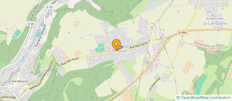 localisation de l'entreprise SPFPL PAULAR à LA FRENAYE