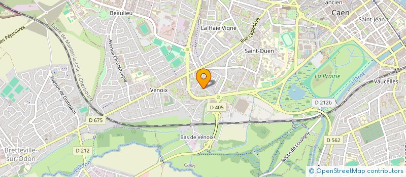 localisation de l'entreprise SPFPL PAULETTE à CAEN
