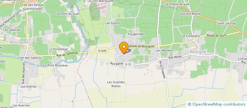 localisation de l'entreprise SPFPL PAULINE CAMUS NOTAIRE  RESTIGNE