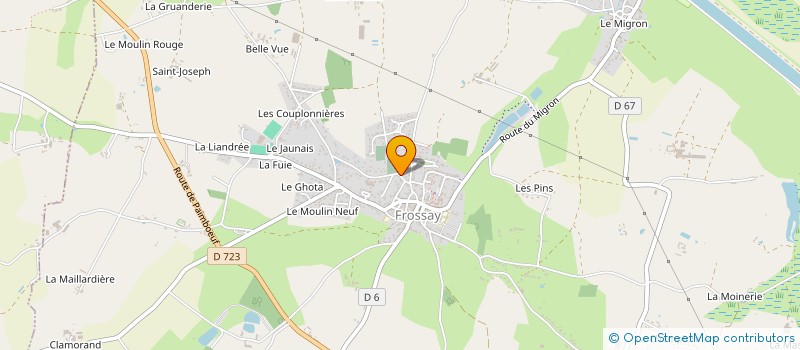 localisation de l'entreprise SPFPL PAVET  SAINT-PERE-EN-RETZ