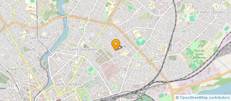 localisation de l'entreprise SPFPL PEGART à NANTES