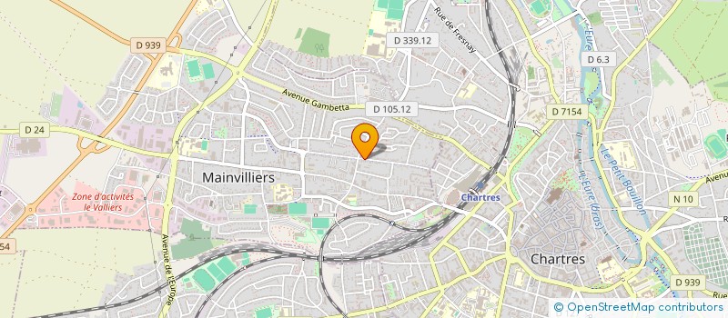 localisation de l'entreprise SPFPL PETIT-DOUZY à MAINVILLIERS