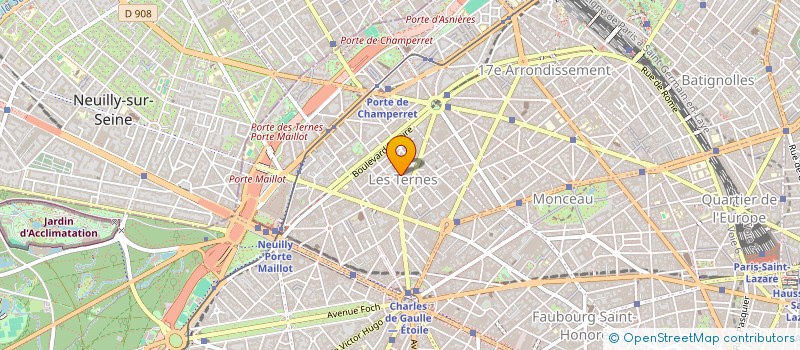 localisation de l'entreprise SPFPL PHAGO  PARIS