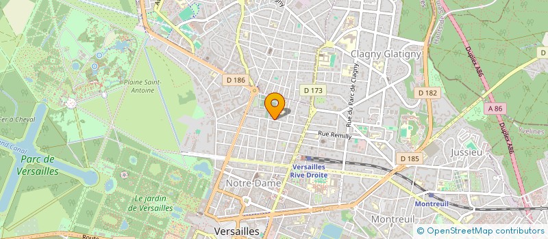 localisation de l'entreprise SPFPL PHARM INVEST à VERSAILLES