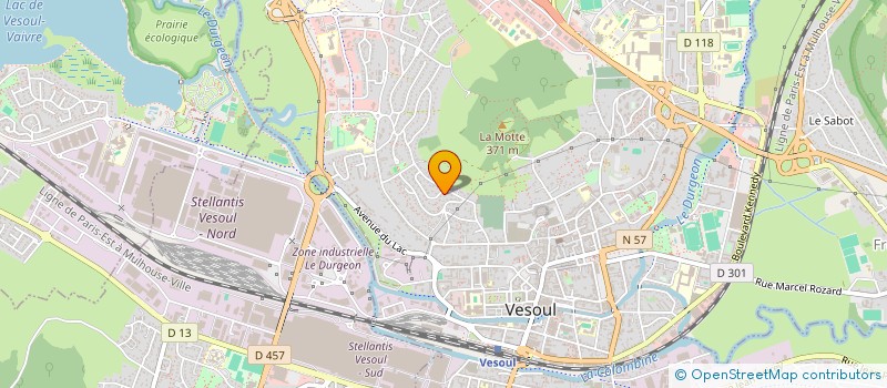 localisation de l'entreprise SPFPL PHARMACIE D'OFFICINE GROSSRIEDER  VAIVRE-ET-MONTOILLE