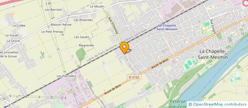 localisation de l'entreprise SPFPL PHARMACO à LA CHAPELLE-SAINT-MESMIN