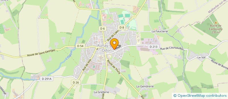 localisation de l'entreprise SPFPL PHARMAFLECHE  LES MONTS D'AUNAY