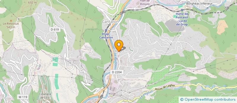 localisation de l'entreprise SPFPL PHARMAHOLD  DRAP