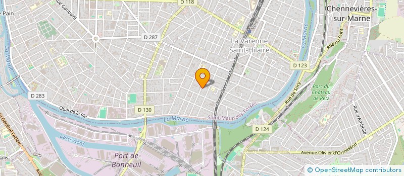 localisation de l'entreprise SPFPL PHD 94 à SAINT-MAUR-DES-FOSSES