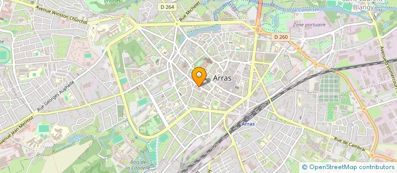 localisation de l'entreprise SPFPL PHN à ARRAS