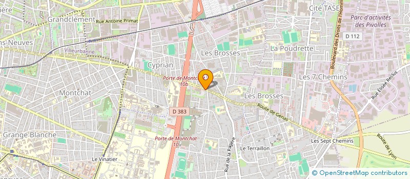 localisation de l'entreprise SPFPL PICO INVEST à BRON