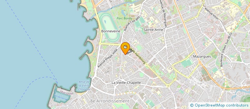 localisation de l'entreprise SPFPL PIMAEMVA  MARSEILLE