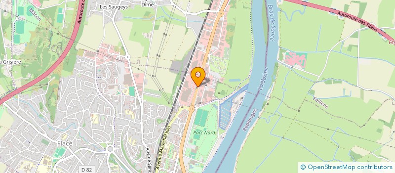 localisation de l'entreprise SPFPL PINEL-A2CQ  HURIGNY