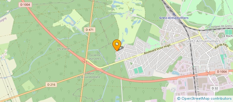 localisation de l'entreprise SPFPL PIPHARM  GRETZ-ARMAINVILLIERS