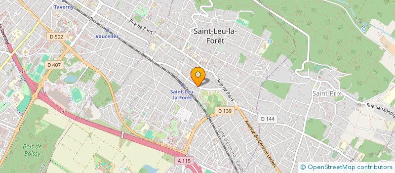 localisation de l'entreprise SPFPL PMLE  SAINT-LEU-LA-FORET