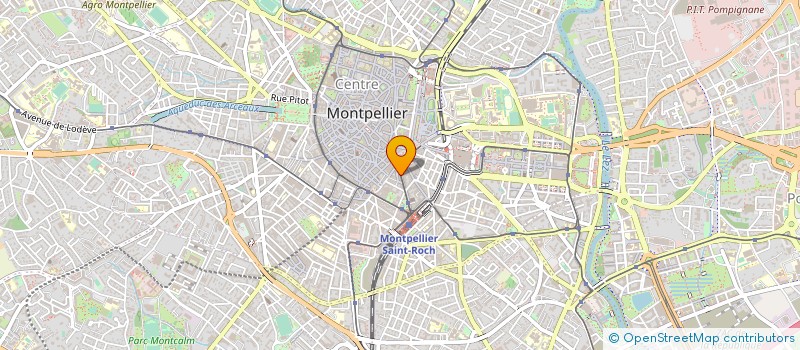 localisation de l'entreprise SPFPL POP PHARMA HOLDING à MONTPELLIER