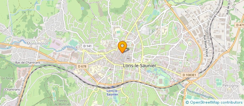 localisation de l'entreprise SPFPL POUTHIER  FONTAINE-LES-DIJON