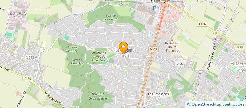 localisation de l'entreprise SPFPL PRUVOST  LA VILLE-DU-BOIS