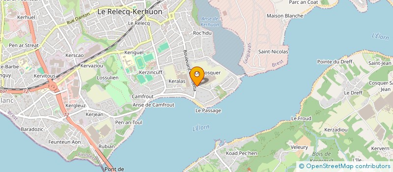 localisation de l'entreprise SPFPL PSYCHES HORTUS à LE RELECQ-KERHUON
