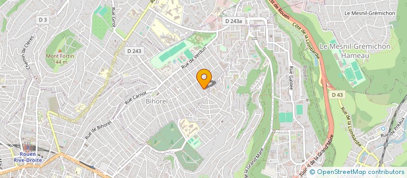 localisation de l'entreprise SPFPL QUARK  BIHOREL