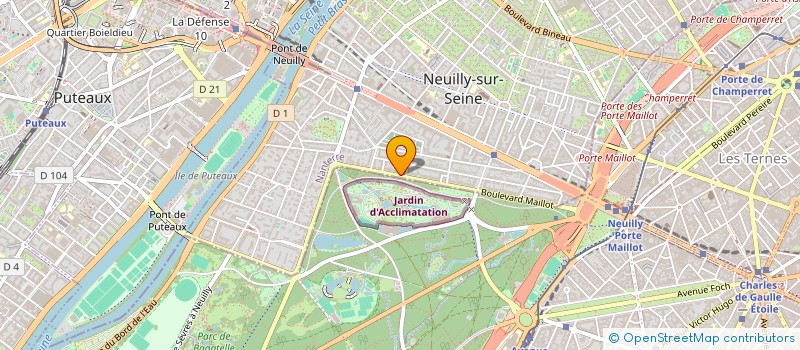 localisation de l'entreprise SPFPL RB PHARMA INVEST à NEUILLY-SUR-SEINE