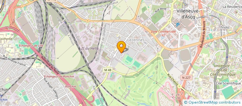 localisation de l'entreprise SPFPL RICHARDSON à LILLE