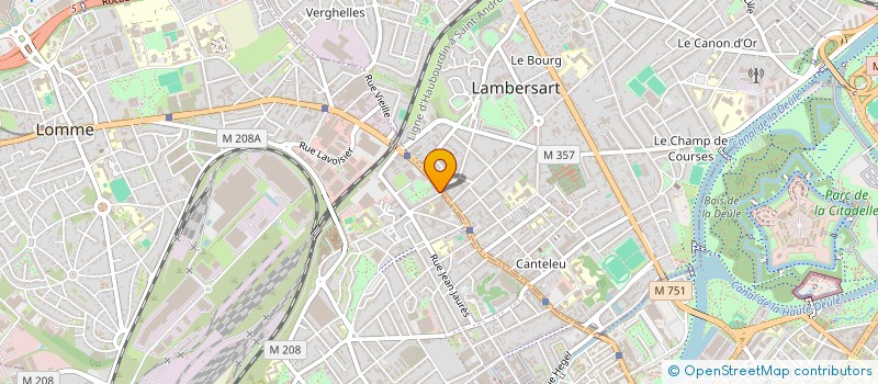 localisation de l'entreprise SPFPL ROMAIN NYA à LILLE