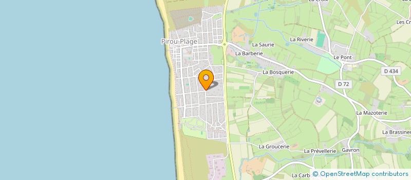 localisation de l'entreprise SPFPL ROMARIC LEFORESTIER  PIROU