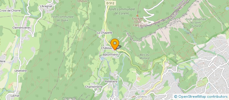 localisation de l'entreprise SPFPL ROZENCWEIG à CORENC