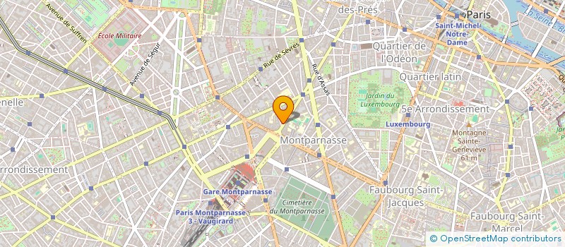 localisation de l'entreprise SPFPL RS  PARIS