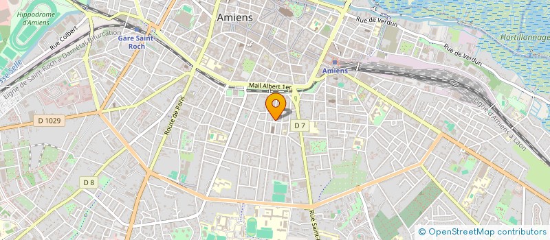 localisation de l'entreprise SPFPL S.T.B.  AMIENS