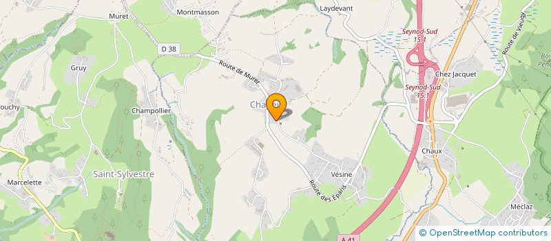 localisation de l'entreprise SPFPL SABLINE  ALBY-SUR-CHERAN