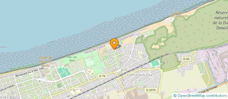 localisation de l'entreprise SPFPL SABRINA MEZINE NOTAIRE à DUNKERQUE