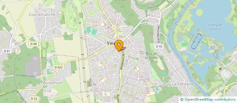 localisation de l'entreprise SPFPL SADOUN INVEST  VAUREAL