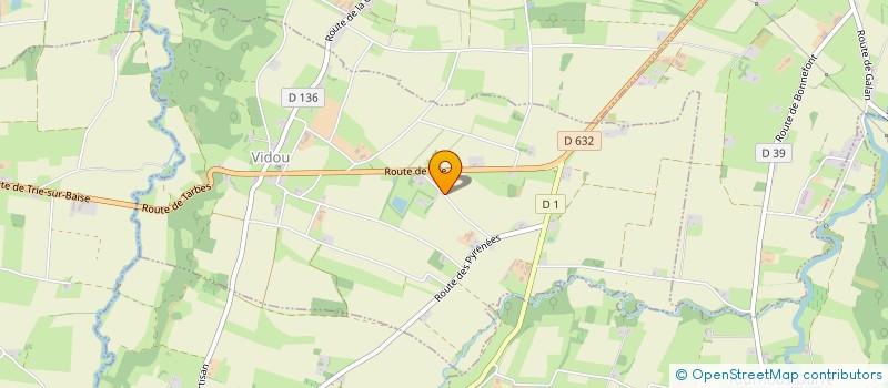 localisation de l'entreprise SPFPL SALOME COMTE  VIDOU