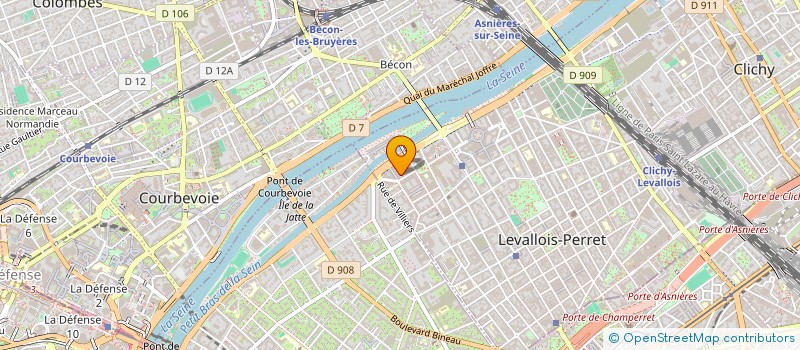 localisation de l'entreprise SPFPL SAMUEL AMAR à LEVALLOIS-PERRET