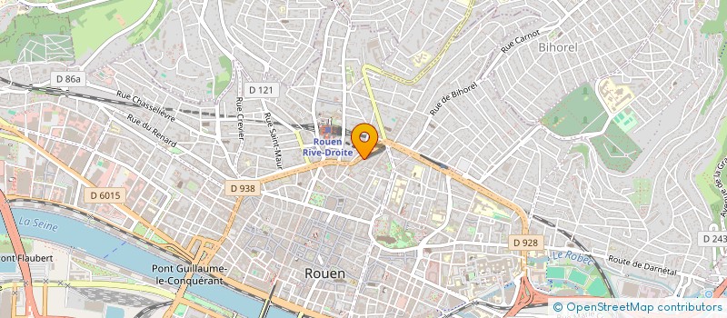 localisation de l'entreprise SPFPL SARAZIN à ROUEN