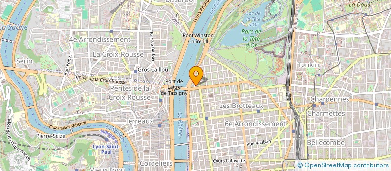 localisation de l'entreprise SPFPL SARL DE MEDECIN MICKAEL DURBEC  LYON