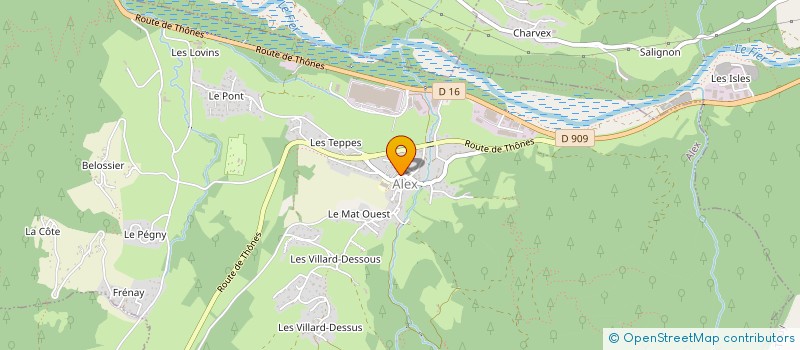 localisation de l'entreprise SPFPL SAS RENARD'ELLE  ALEX