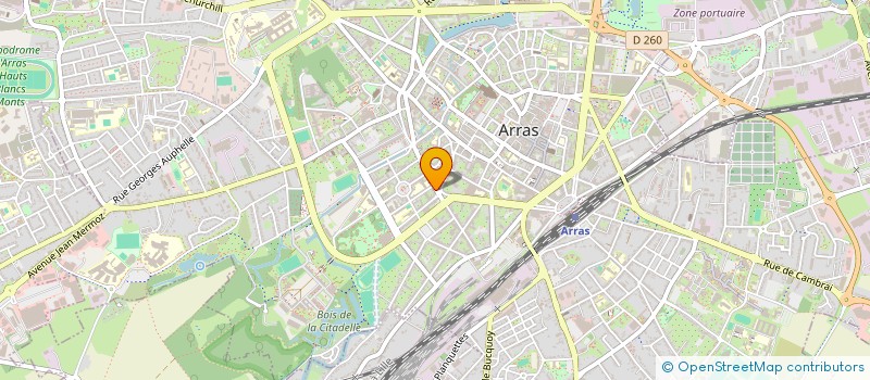 localisation de l'entreprise SPFPL SB à ARRAS