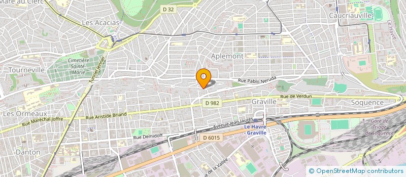 localisation de l'entreprise SPFPL SB à LE HAVRE