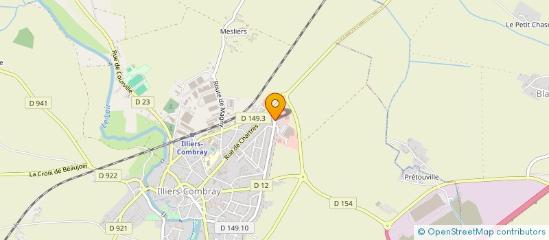 localisation de l'entreprise SPFPL SEITE à ILLIERS-COMBRAY
