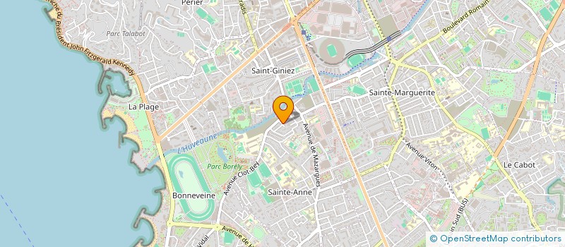 localisation de l'entreprise SPFPL SILLAGE  MARSEILLE