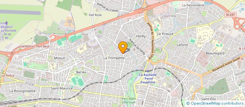 localisation de l'entreprise SPFPL SILMA 17  LA ROCHELLE