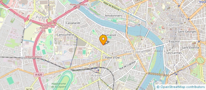 localisation de l'entreprise SPFPL SISTAC à TOULOUSE
