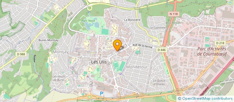 localisation de l'entreprise SPFPL SIVONXAY  LES ULIS