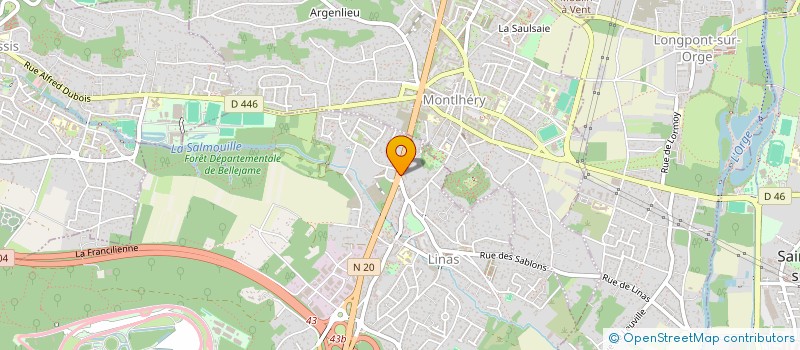 localisation de l'entreprise SPFPL SJ à LINAS