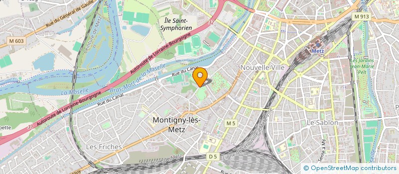 localisation de l'entreprise SPFPL SJV à MONTIGNY-LES-METZ