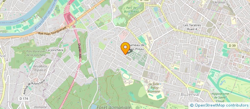localisation de l'entreprise SPFPL SL INVEST à RUEIL-MALMAISON
